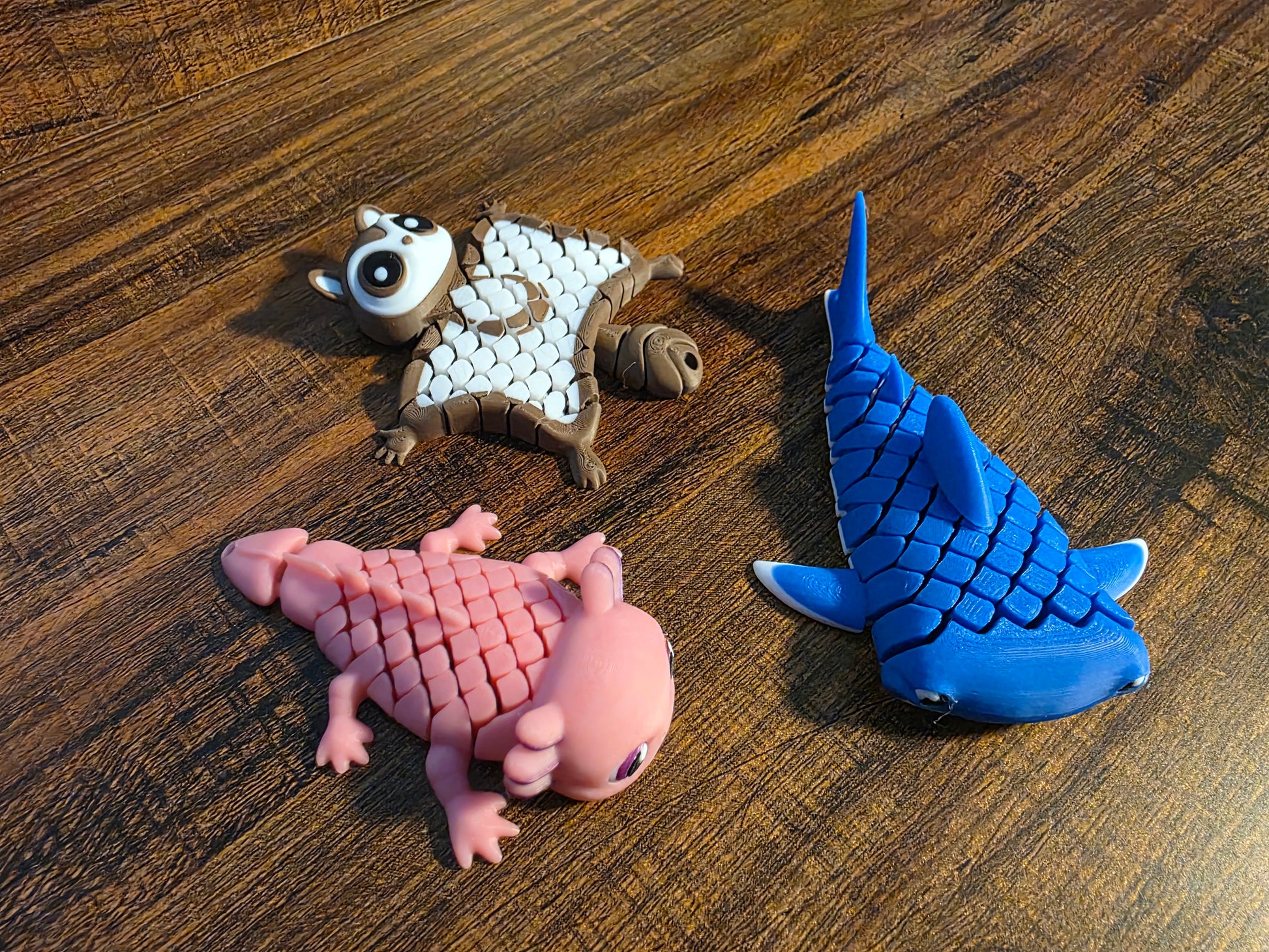 Flexi Fidget Animals - 3D Printed Articulated Toy for Sensory Play