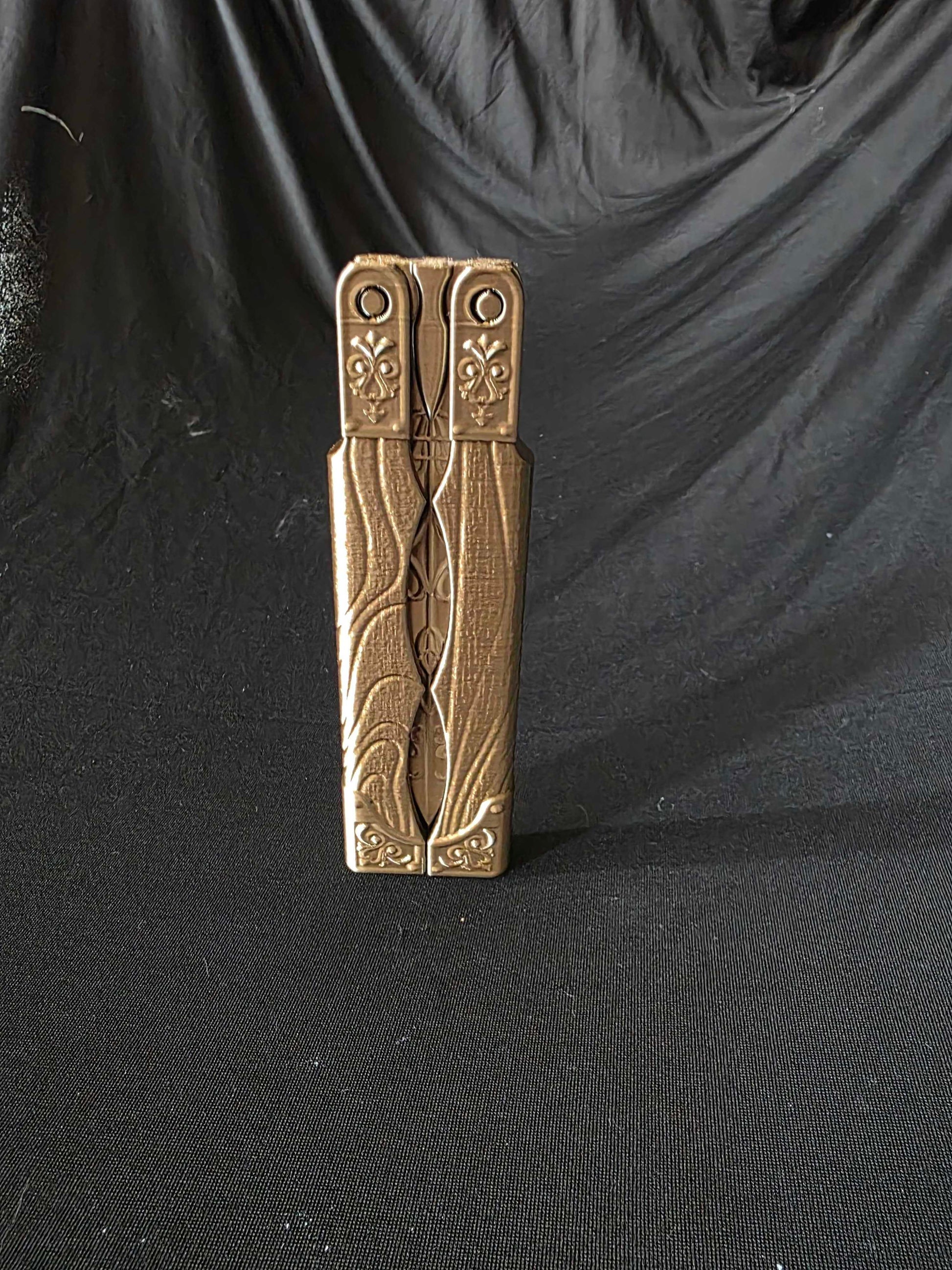 3D Printed Balisong Fidget – Folding Butterfly Knife Trainer
