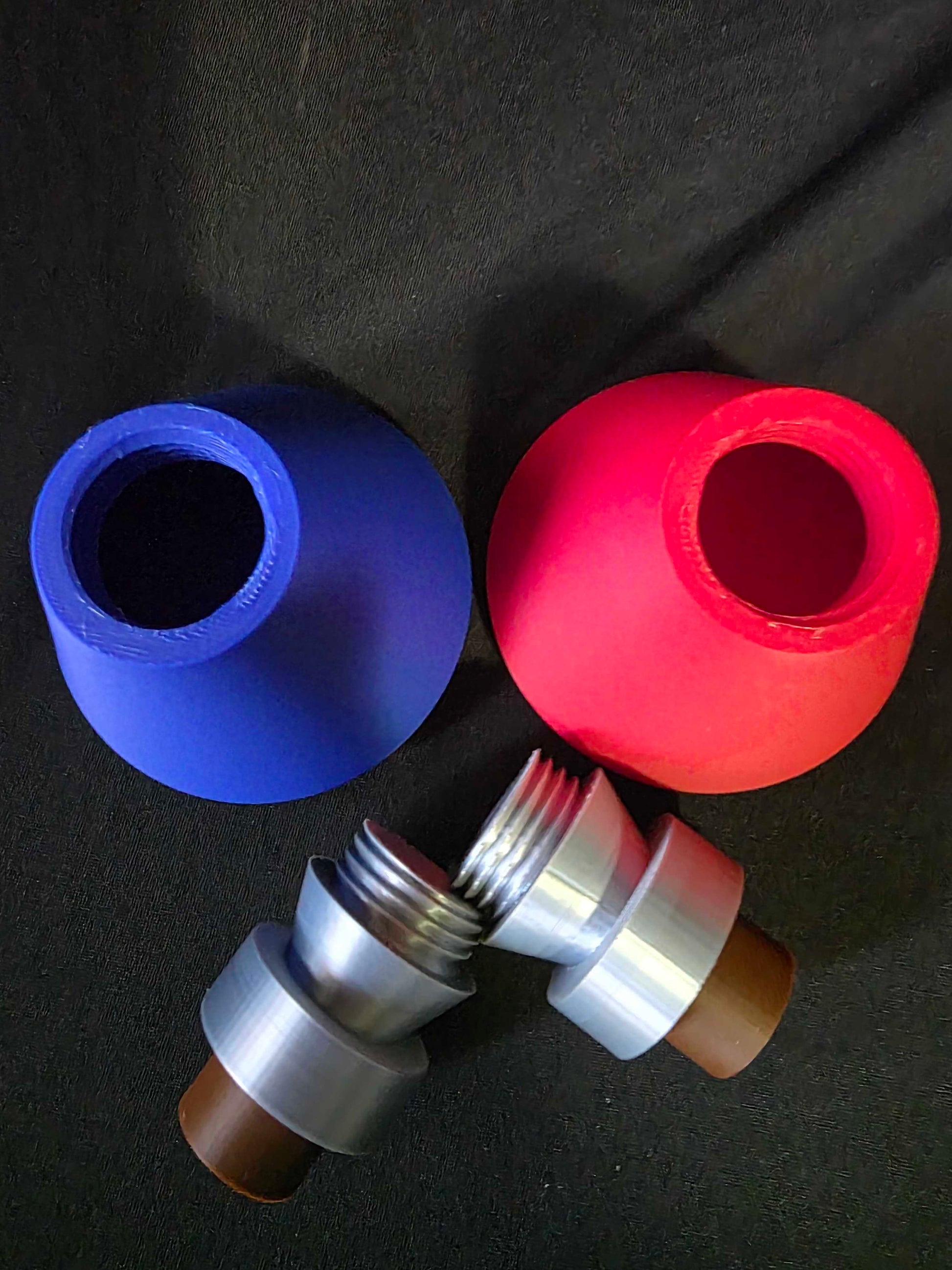 3D Printed Health & Mana Potion Bottle Clickers – Fidget Storage Set