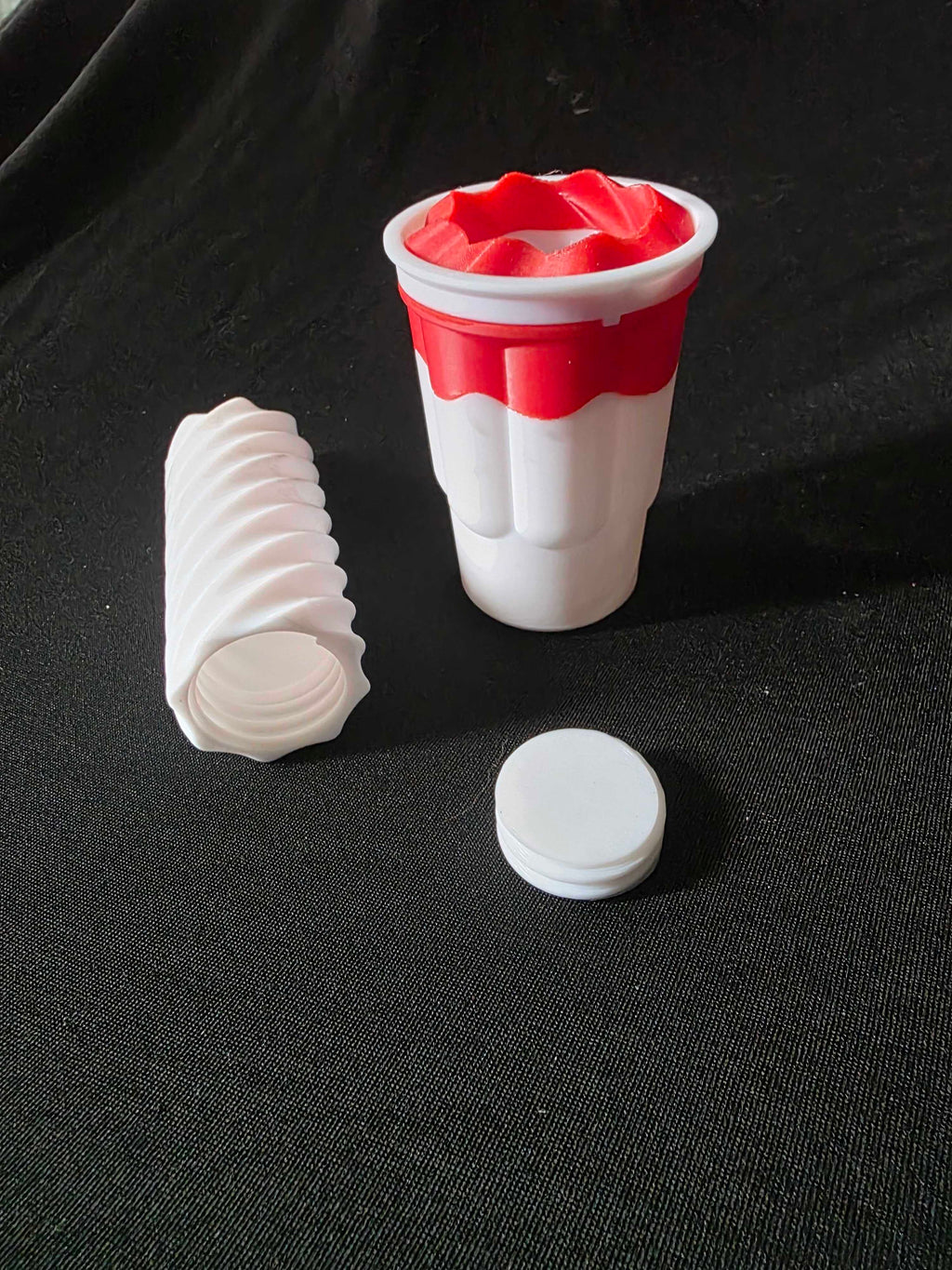 3D Printed Ice Cream Sundae Fidget – Hidden Storage Compartment