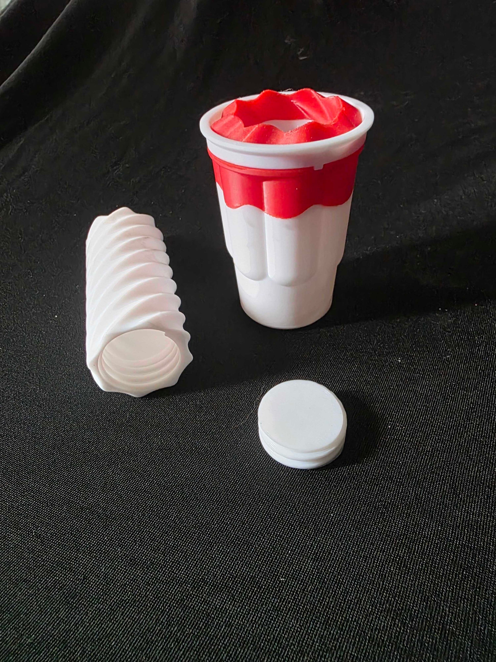 3D Printed Ice Cream Sundae Fidget – Hidden Storage Compartment