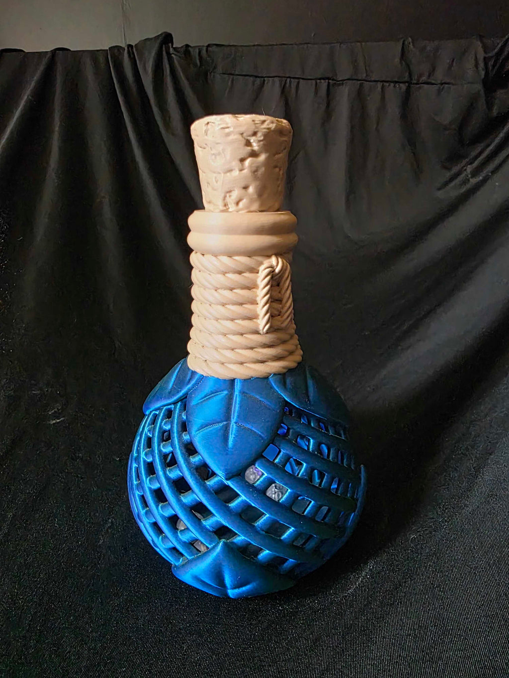 3D Printed Lighted Potion Flask – Fantasy Bottle with Fairy Lights