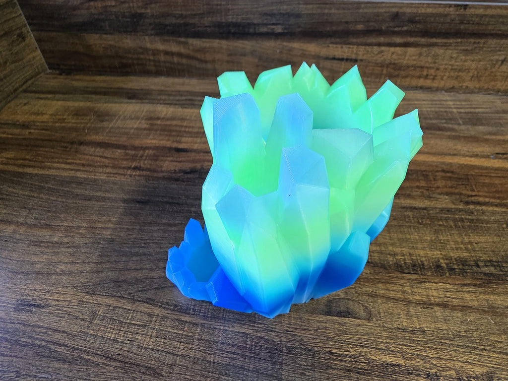 Crystal Can Dice Tower - 3D Printed TTRPG Dice Roller & Drink Holder