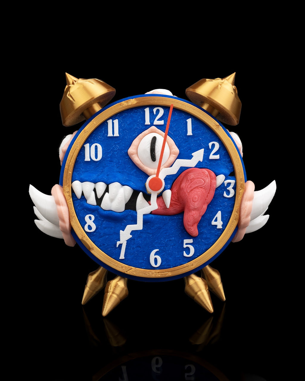 3D Printed Mimic Clock – Fantasy Monster Desk Clock