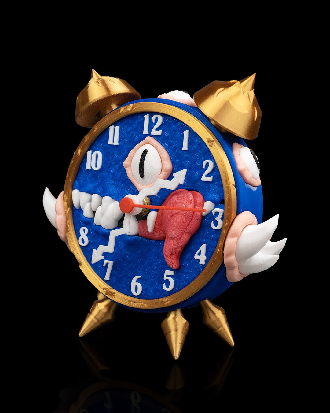 3D Printed Mimic Clock – Fantasy Monster Desk Clock