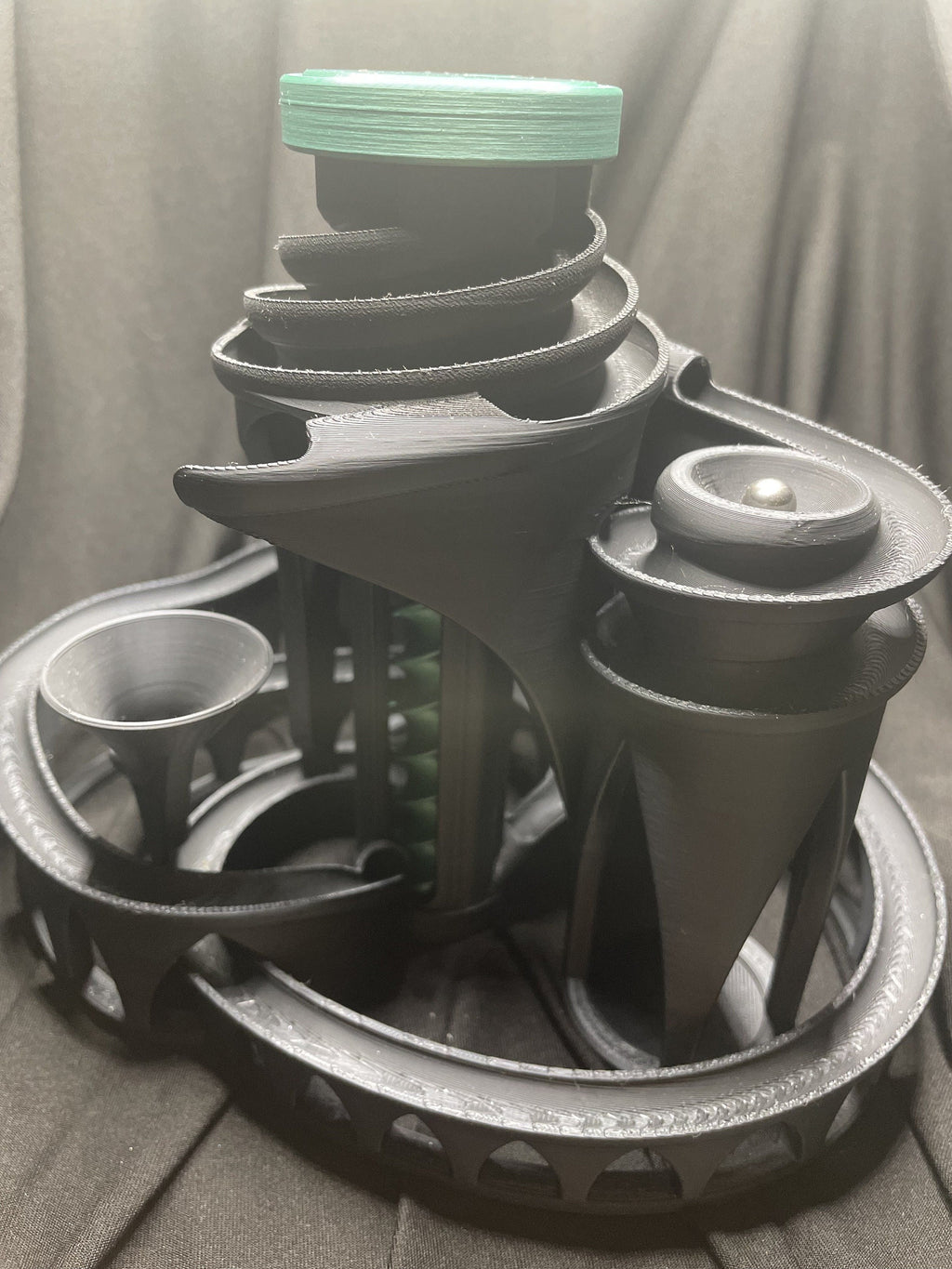 Perpetual Motion Marble Machine - 3D Printed Kinetic Sculpture & STEM Toy
