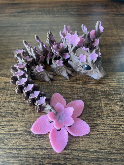 Articulated Cherry Blossom Dragon